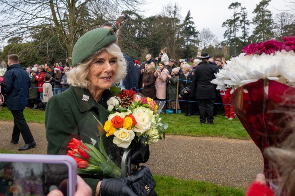 The Royal Family at Sandringham on Christmas Day. PHOTO: Terry Harris