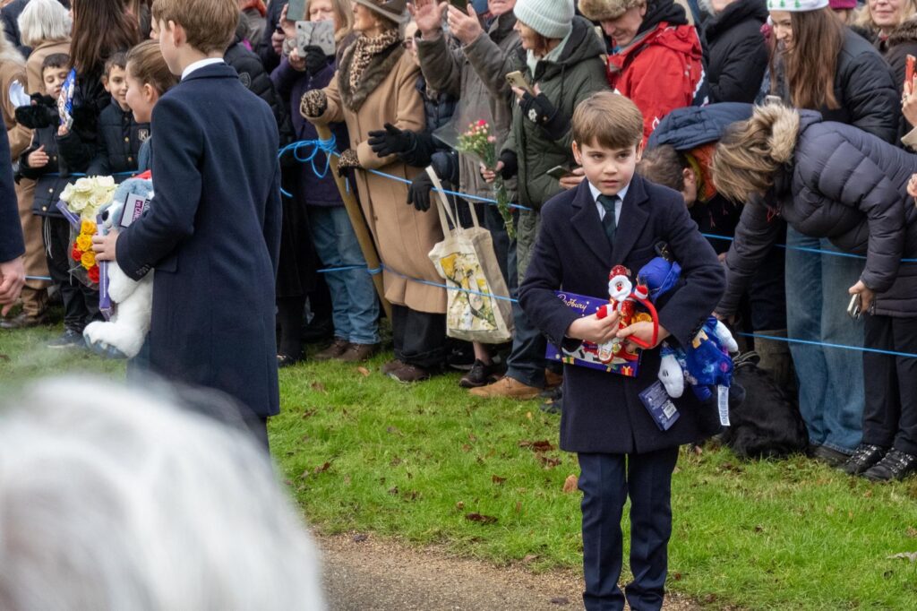 The Royal Family at Sandringham on Christmas Day. PHOTO: Terry Harris