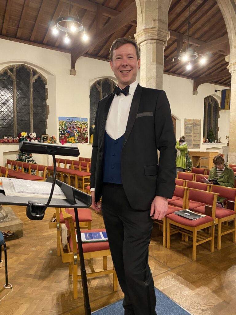 Matthew Rudd, the pianist, and organ player. PHOTO: Rosemary Westwell