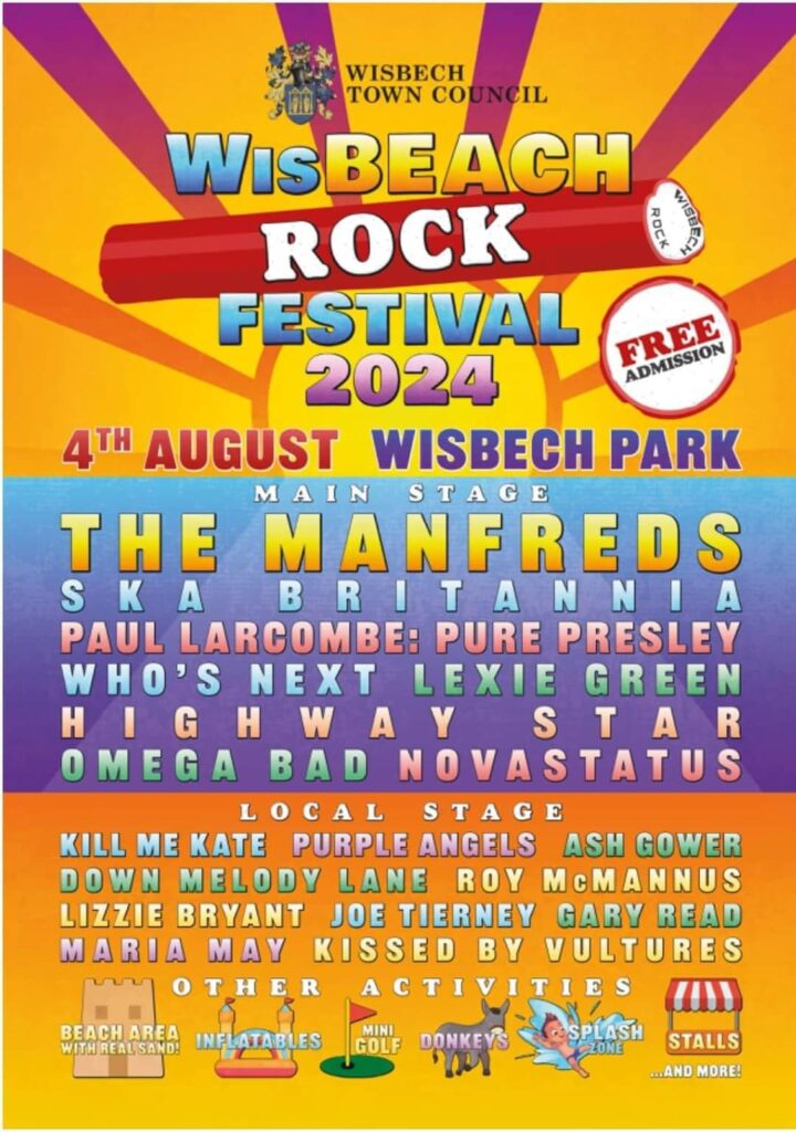 Wisbech town council delivers the successful summer rock festival and Christmas lights switch on among its community events. 