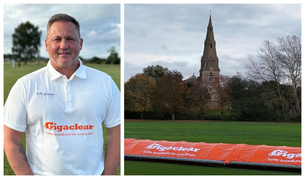 Darren Glough’s and Gigaclear's Sports Fund has provided Alconbury Recreation Field Charity with a new set of mobile cricket covers.