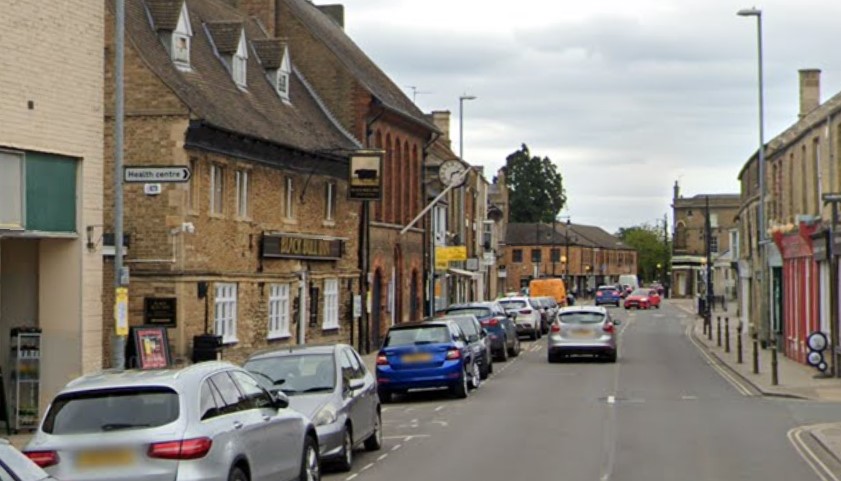 William Campbell, 37, was in the Black Bull pub Whittlesey on the evening of 20 October when he was asked to leave by the member of staff. IMAGE: Google