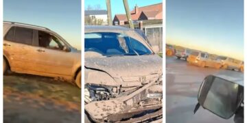 News for Peterborough and Cambridgeshire - One cocky traveller filmed himself and others as they tore through a Cambridgeshire field, destroying crops, was heard laughing as he raced against a dozen other vehicles on the outskirts of Manea. Car (centre) later abandoned in Manea