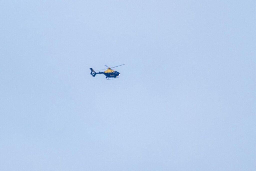 News for Peterborough and Cambridgeshire - Cambridgeshire police caught with suspected hare coursers after a police chase that began in Benwick today and concluded in March, off Lambs Hill Drove. PHOTO: Terry Harris 