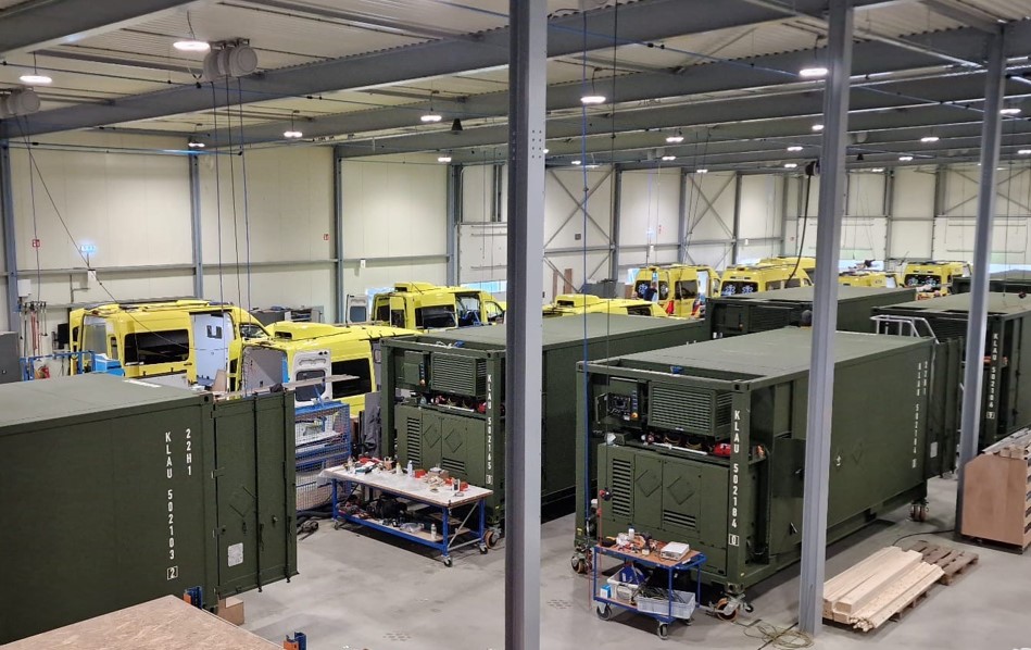 “Fulfilling production for the NLSC contract is a proud moment that shows the strength of Marshall’s global organisation and partnerships,” said Marshall Deployable Infrastructure Director Carl Forey