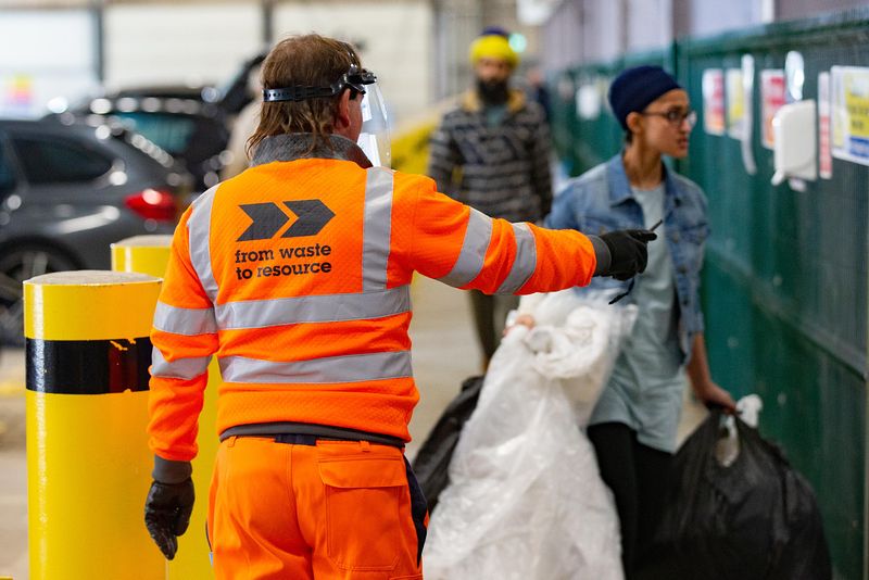 E-permits are being introduced to the household recycling centre at Fengate, run by Peterborough City Council. The scheme will stop anyone from outside the city using it. IMAGE: Terry Harris