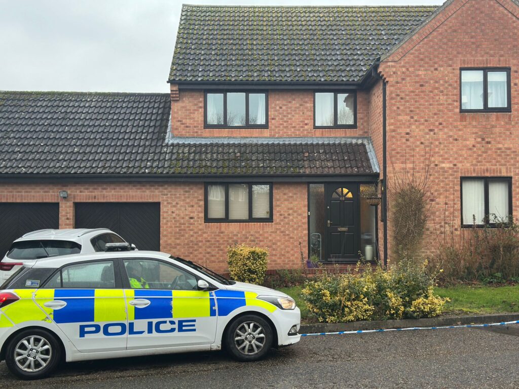 A man has been charged with murder following the death of a woman in Peterborough yesterday (9 February). Police were called with reports of violence at a house in Lingwood Park, Longthorpe, at about 2.45am. IMAGE: Terry Harris 