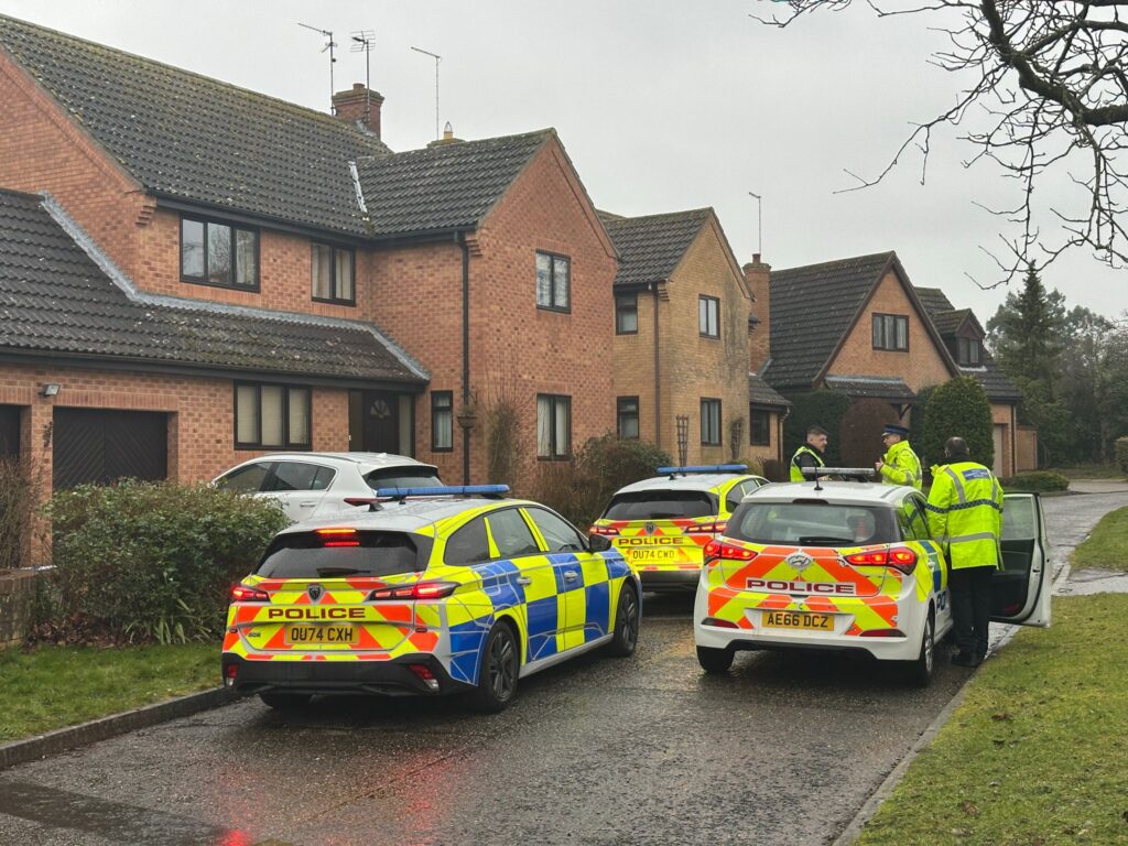 A man has been charged with murder following the death of a woman in Peterborough yesterday (9 February). Police were called with reports of violence at a house in Lingwood Park, Longthorpe, at about 2.45am. IMAGE: Terry Harris