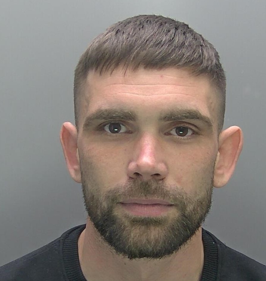 Grant Henry who made his partner’s life hell “and nearly broke her as a human being” is starting a five year prison sentence. Image: Cambs Police