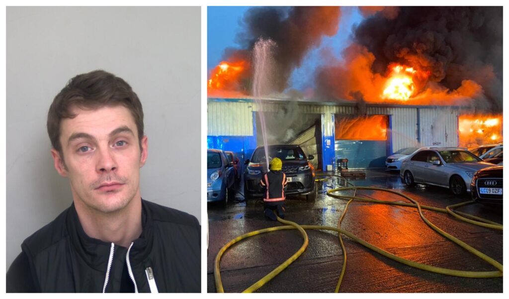 Charlie Martinson, 34, was found to be behind the blaze at the Enfield’s site, in Howard Road, Eaton Socon, St Neots, which was reported at 5.30am on 24 February 2023.