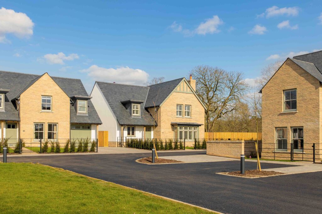 Linton Road, Great Abington, housing scheme by Laragh Homes. The Combined Authority provided a loan of £5.8m to fund it. 