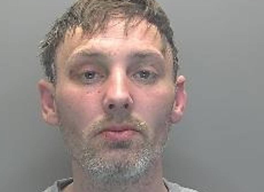 Ricky Homer was captured on CCTV stealing steak, pasta and alcohol from Marks and Spencer and Aldi in Huntingdon and Co-Op in Great North Road, St Neots on four occasions between 24 January and 1 March.